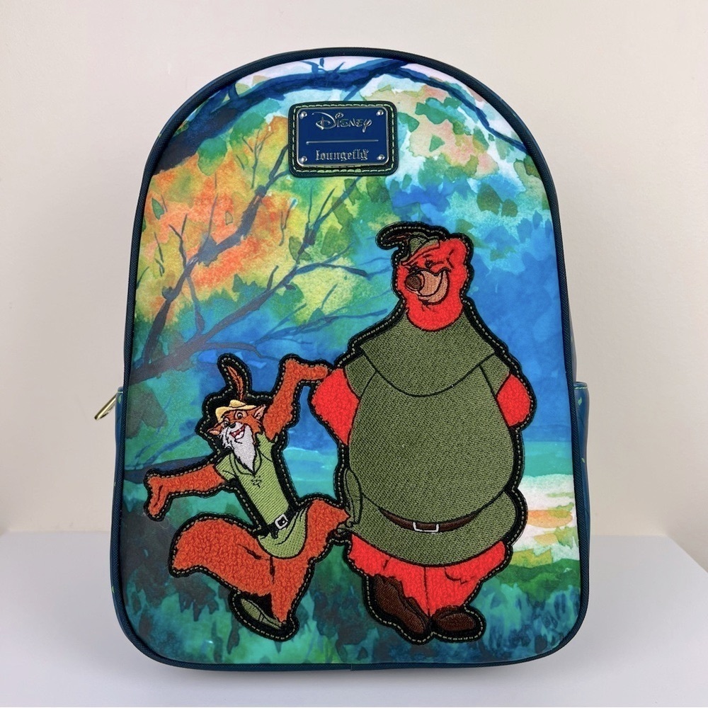 Loungefly | Disney Robin Hood Robin & Little John Mini Backpack
